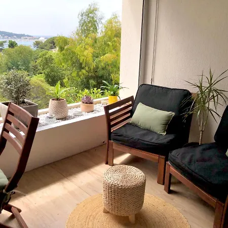 Apartment Charme & Calme-tamaris- Vue - Piscine - Le Petit Olivier Sur La Seyne-sur-Mer